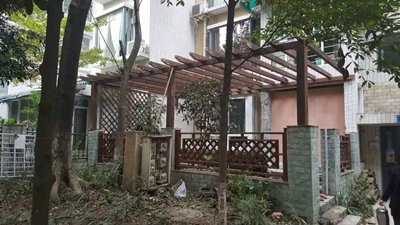 四川防腐木花架廠家